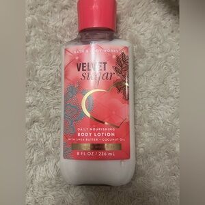 NEW! Velvet Sugar Body Lotion, Bath and Body Works